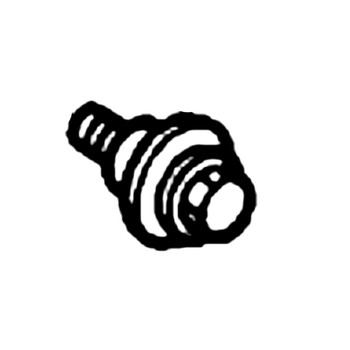 Honda Engines part 90881-SB2-980 - Bolt Bumper - Original OEM