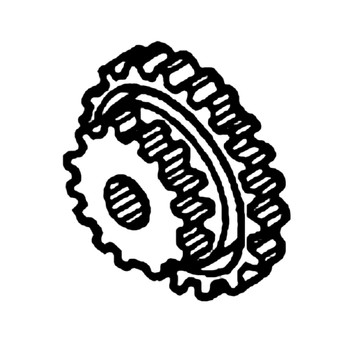 Honda Engines part 23451-743-000 - Gear Change (31Teeth) - Original OEM Honda Engines part 23451-743-000 - Gear Change (31Teeth) - Original OEM