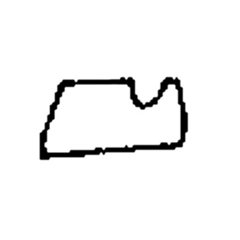 Honda Engines part 87538-ZV0-C21 - Label - Original OEM