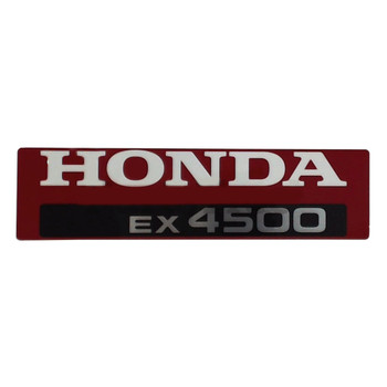 Honda Engines part 87101-ZB8-A32 - Emblem (Ex4500) - Original OEM