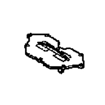 Honda Engines part 50166-ZY9-000 - Cover Mount (Upper) - Original OEM ** SUPERSEDED TO 50166-ZY9-010 **