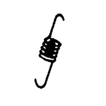 Honda Engines part 54229-736-A00 - Spring Lever Return - Original OEM  ** SUPERSEDED TO 54229-736-A01 ** Honda Engines part 54229-736-A00 - Spring Lever Return - Original OEM  ** SUPERSEDED TO 54229-736-A01 **
