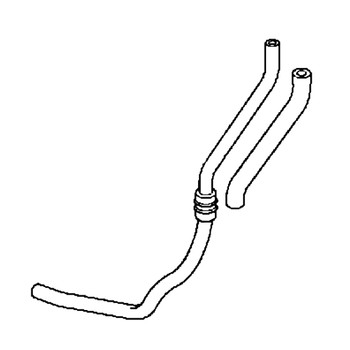 Honda Engines part 17305-Z21-S30 - Tube Canister Charge - Original OEM