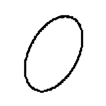 Honda Engines part 87703-ZZ5-D00 - Mark Emblem - Original OEM Honda Engines part 87703-ZZ5-D00 - Mark Emblem - Original OEM