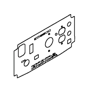 Honda Engines part 32366-Z43-A30 - Mark Control Panel - Original OEM Honda Engines part 32366-Z43-A30 - Mark Control Panel - Original OEM