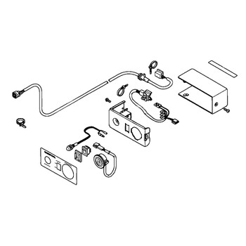 Honda Engines part 06610-Z22-860ZA - Em5/65Wire Remote32Feet - Original OEM