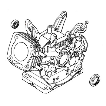 Honda Engines part 120A0-ZE2-843 - Cylinder Assembly - Original OEM