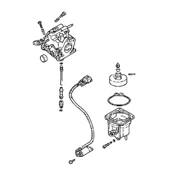 Honda Engines part 16100-ZG8-810 - Carburetor (Bg19B A) - Original OEM