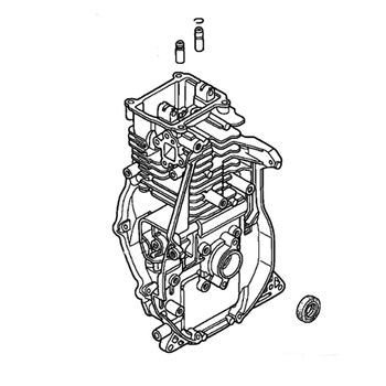 Honda Engines part 12000-Z0D-405 - Cylinder Assembly - Original OEM