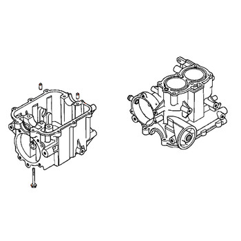 Honda Engines part 12000-ZA0-405 - Cylinder Assembly - Original OEM