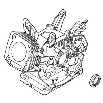 Honda Engines part 12000-ZE2-407 - Cylinder Assembly - Original OEM