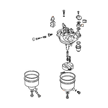 Honda Engines part 16100-ZE3-W12 - Carburetor (Be47A B) - Original OEM Honda Engines part 16100-ZE3-W12 - Carburetor (Be47A B) - Original OEM