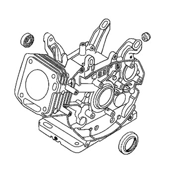 Honda Engines part 12000-ZF6-418 - Cylinder Assembly - Original OEM