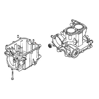 Honda Engines part 12000-ZA0-406 - Cylinder Assembly - Original OEM Honda Engines part 12000-ZA0-406 - Cylinder Assembly - Original OEM