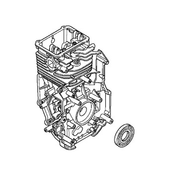 Honda Engines part 12000-ZL8-000 - Cylinder Assembly - Original OEM ** SUPERSEDED TO 12000-Z8B-000 **