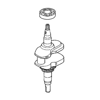Honda Engines part 13310-ZF5-L04 - Crankshaft - Original OEM