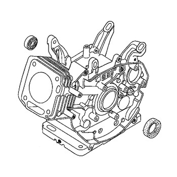 Honda Engines part 12000-Z5T-Q20 - Cylinder Assembly - Original OEM Honda Engines part 12000-Z5T-Q20 - Cylinder Assembly - Original OEM