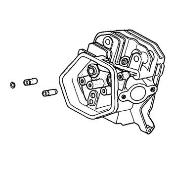 Honda Engines part 12210-Z1C-406 - Cylinder Head - Original OEM