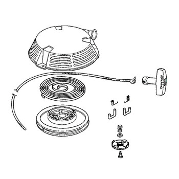 Honda Engines part 28400-Z1V-831ZB - Starter Assembly Nh1 - Original OEM Honda Engines part 28400-Z1V-831ZB - Starter Assembly Nh1 - Original OEM