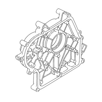 Honda Engines part 11310-889-010 - Cover Crankcase - Original OEM