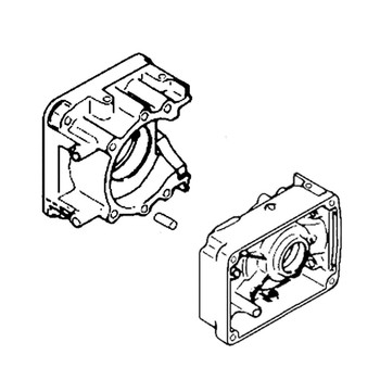 ECHO 10020003360 - CRANKCASE SET - Authentic OEM part