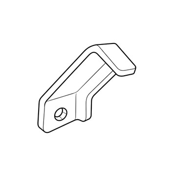 Honda Engines part 32112-ZB5-000 - Bracket Cable Clamp - Original OEM