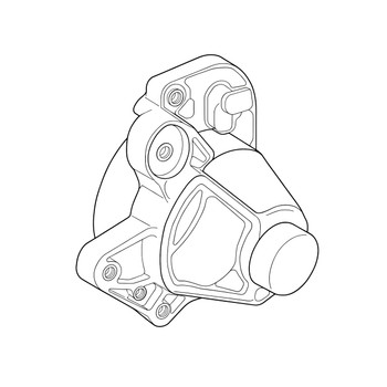 Honda Engines part 31212-ZE1-003 - Cover Gear - Original OEM