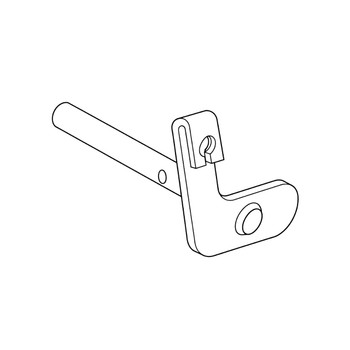 Honda Engines part 16570-ZG5-000 - Lever Control - Original OEM