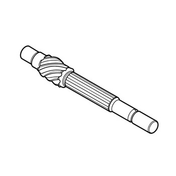 Honda Engines part 31245-ZH9-003 - Shaft - Original OEM