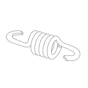 Honda Engines part 14521ZV7010 Spring Original OEM