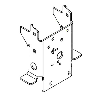 Husqvarna 529517603 - Bracket Frame Rear Tank Czt - Original OEM part