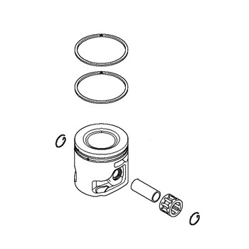 HUSQVARNA Piston Assy 576954802 Image 1