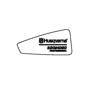HUSQVARNA Decal Product Left 520Ihd60 581662805 Image 1