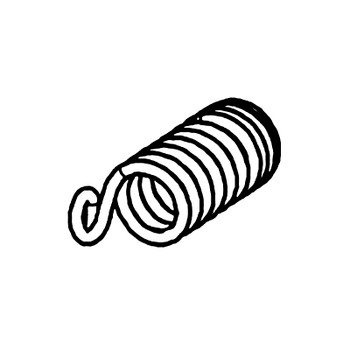 Husqvarna 585436301 - Isolator Spring Assembly Top Rear - Original OEM part