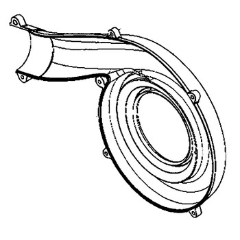 Husqvarna 585612602 Volute Cover Original OEM part