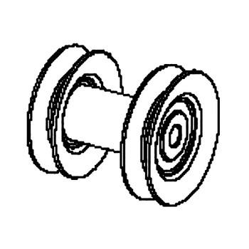 Husqvarna 589262203 - Engine Pulley - 4L Impeller - Original OEM part Husqvarna 589262203 - Engine Pulley - 4L Impeller - Original OEM part
