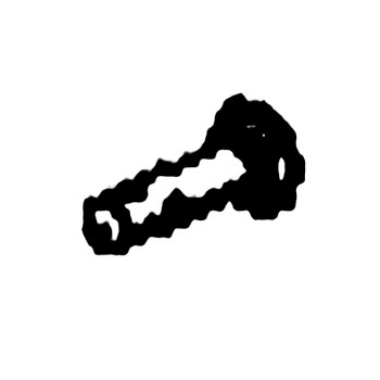 Husqvarna 589392203 - Bolt Cross Drilled Cup Head Sq - Original OEM part