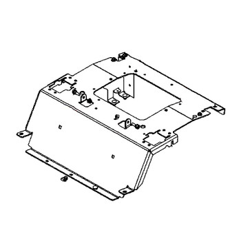 Husqvarna 589761210 - Plate Seat Support Rz Snapper - Original OEM part