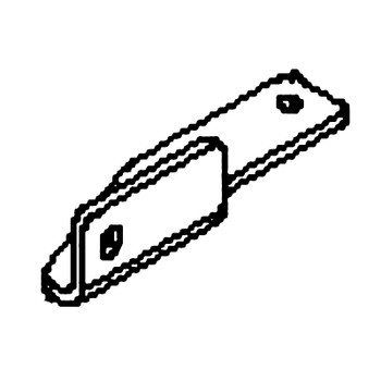 Husqvarna 592878002 - Bracket Reinforced Difflock Msx431 - Original OEM part