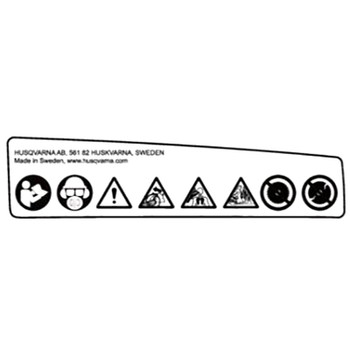 Husqvarna 593199301 - Decal Right - Original OEM part