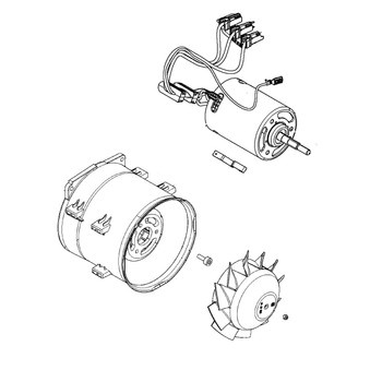 HUSQVARNA Motor Assy Kit 436Lib Kingclea 594083001 Image 1