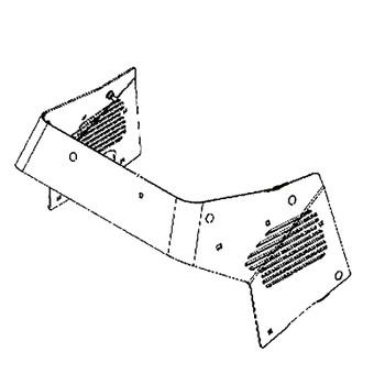 Husqvarna 599151202 Column Column Front StandOn R Original OEM part