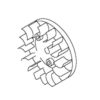 ECHO FLYWHEEL 15680160630 - Image 1