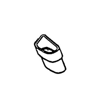 ECHO 37030101110 - PIPE,DUSTING OUTLET - Authentic OEM part