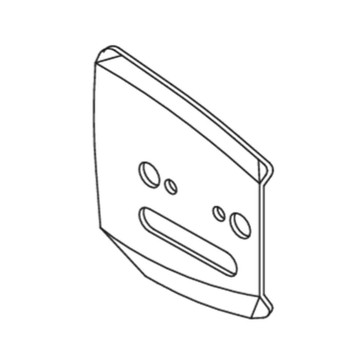 ECHO 43301232631 - PLATE, GUIDE (OUTER) - Authentic OEM part