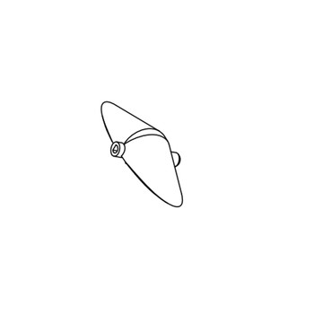 RYOBI/RIDGID 039821001030 - AIR DEFLECTOR (Original OEM part)