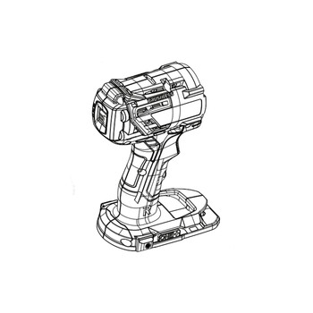 RYOBI/RIDGID 204760001 - ASSEMBLY HOUSING (Original OEM part)