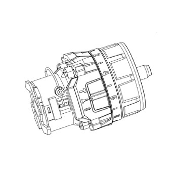 RYOBI/RIDGID 206823002 - GEAR BOX ASSY01054412V R82101 (Original OEM part)