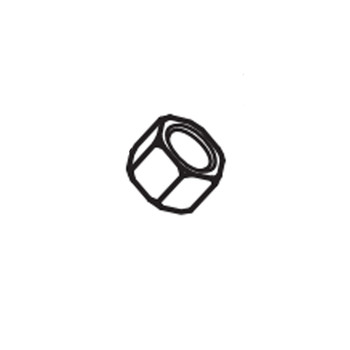 RYOBI/RIDGID 079027008118 - NUT HEXAGONAL M10 X 1MM (Original OEM part)