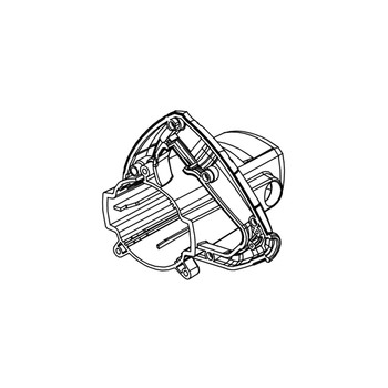 RYOBI/RIDGID 039815001020 - ASSEMBLY MOTOR HOUSING (Original OEM part)